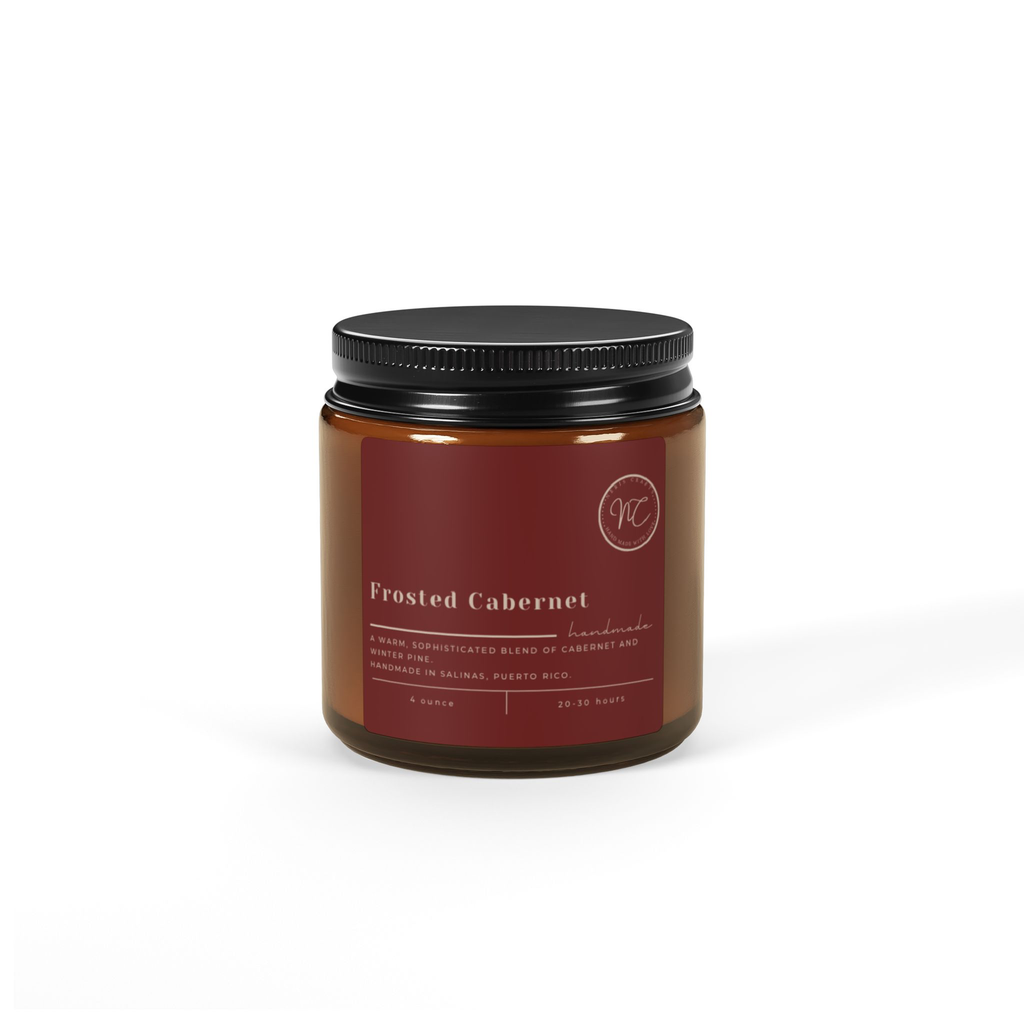 Frosted Cabernet Candle 4oz