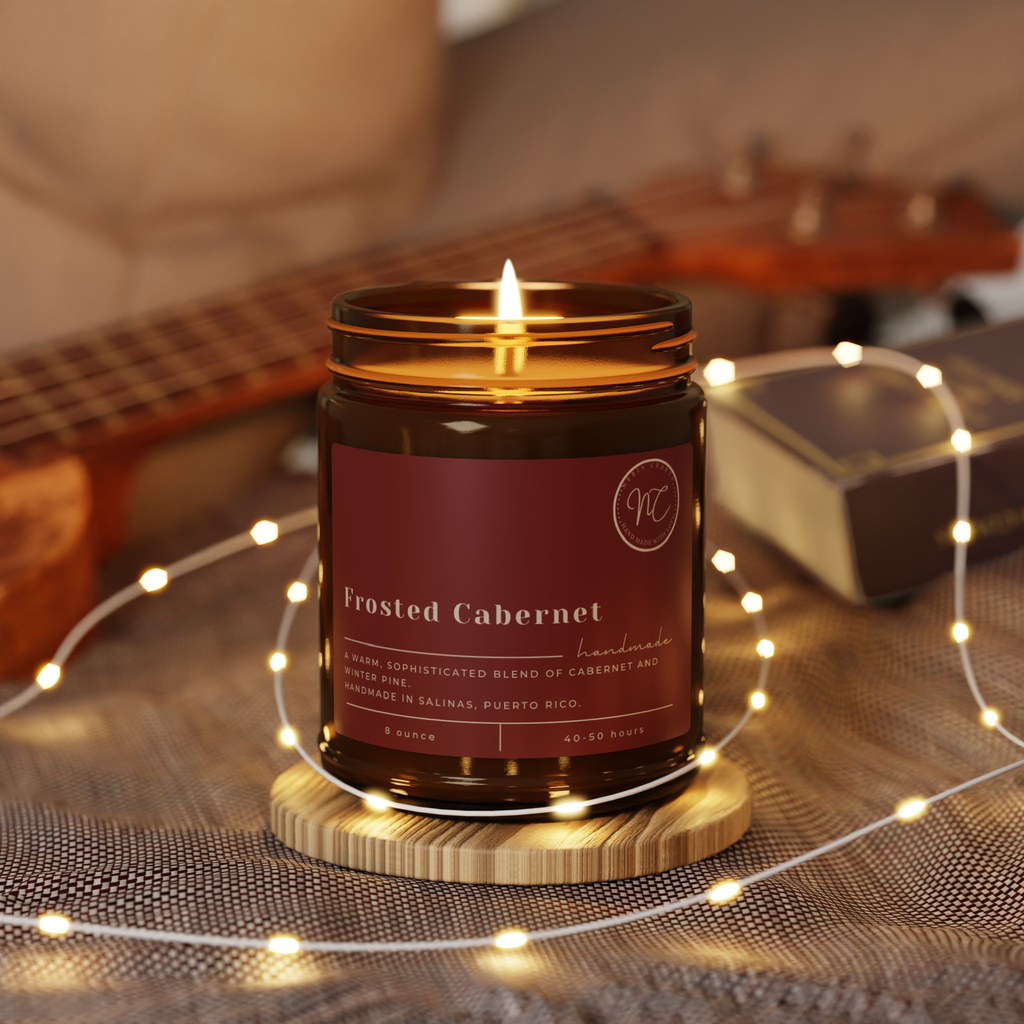 Frosted Cabernet Candle 8oz