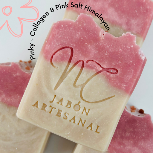 [A-0004] Collagen & Pink Himalayan Salt - Soap Bar